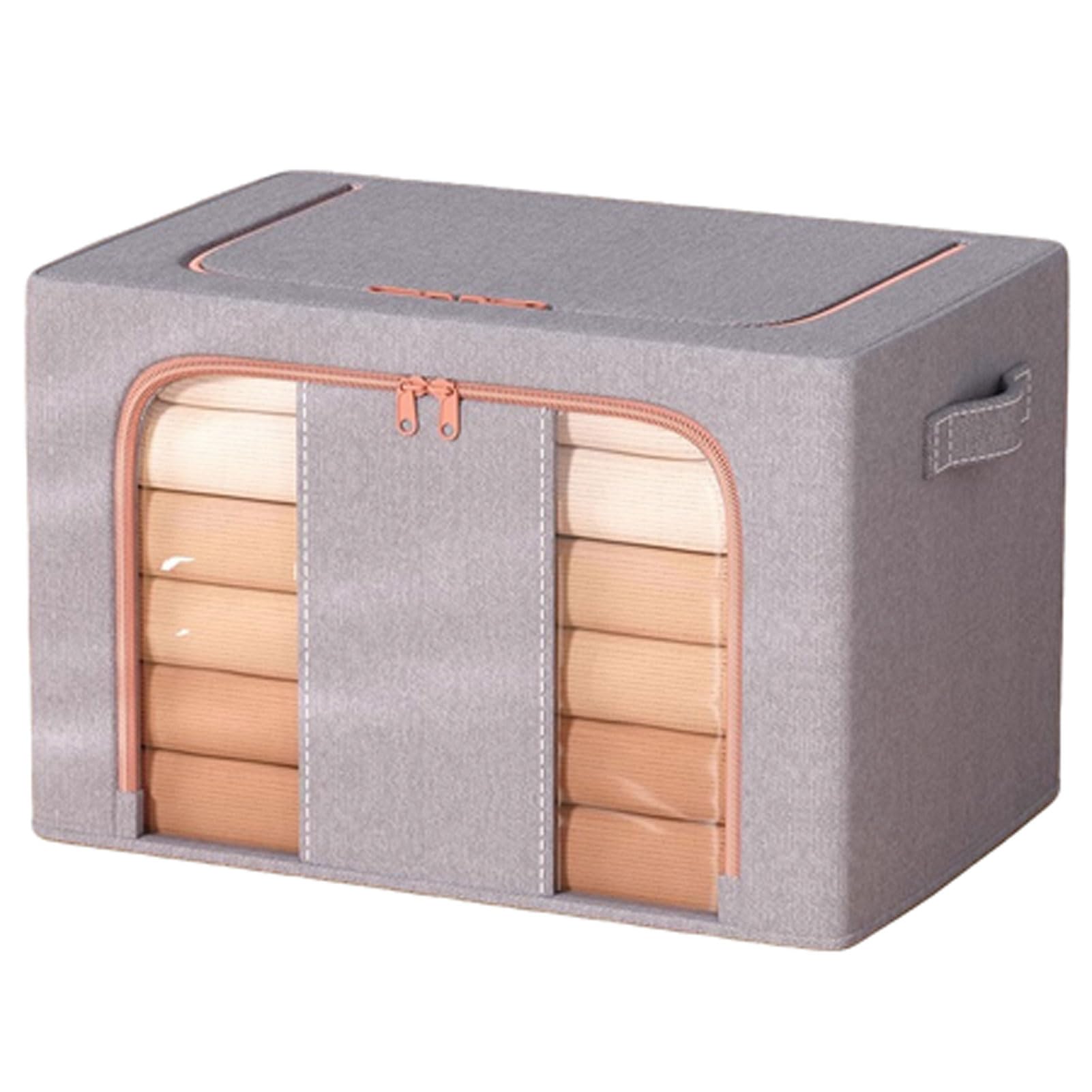 Boîte de rangement pour vêtements pliable en tissu grand volume 50x40x40cm