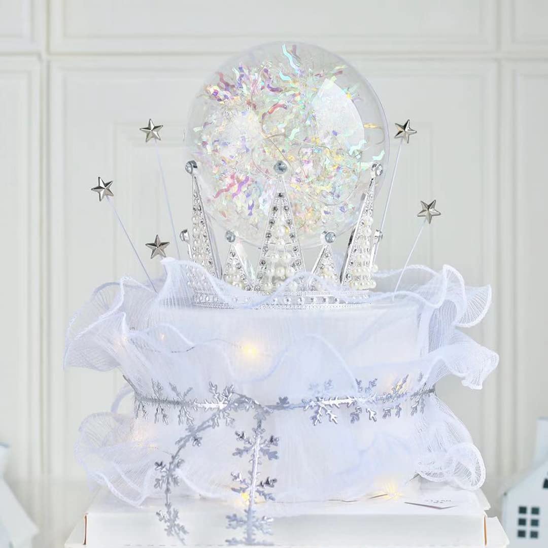 10 m Snowflakes Lace Ribbon Decorative Ribbon, Christmas Ribbons, Snowflake Ribbon, Gift Ribbon, Christmas - Image 2