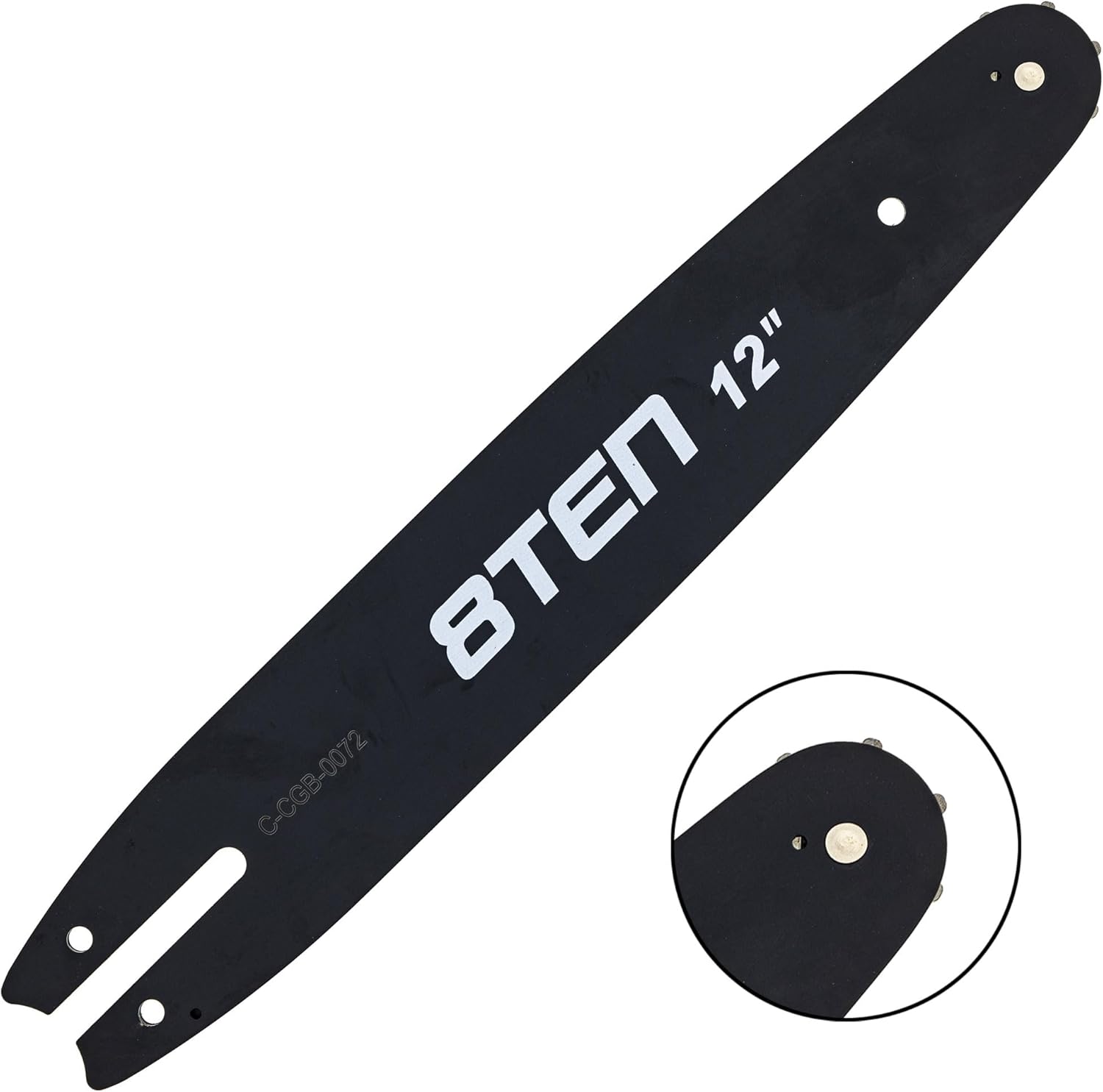 8TEN 12" Chainsaw Guide Bar & Chain .050 3/8 44DL for Stihl MS170 Carlton GB Silver Streak 30050004805 36360050044