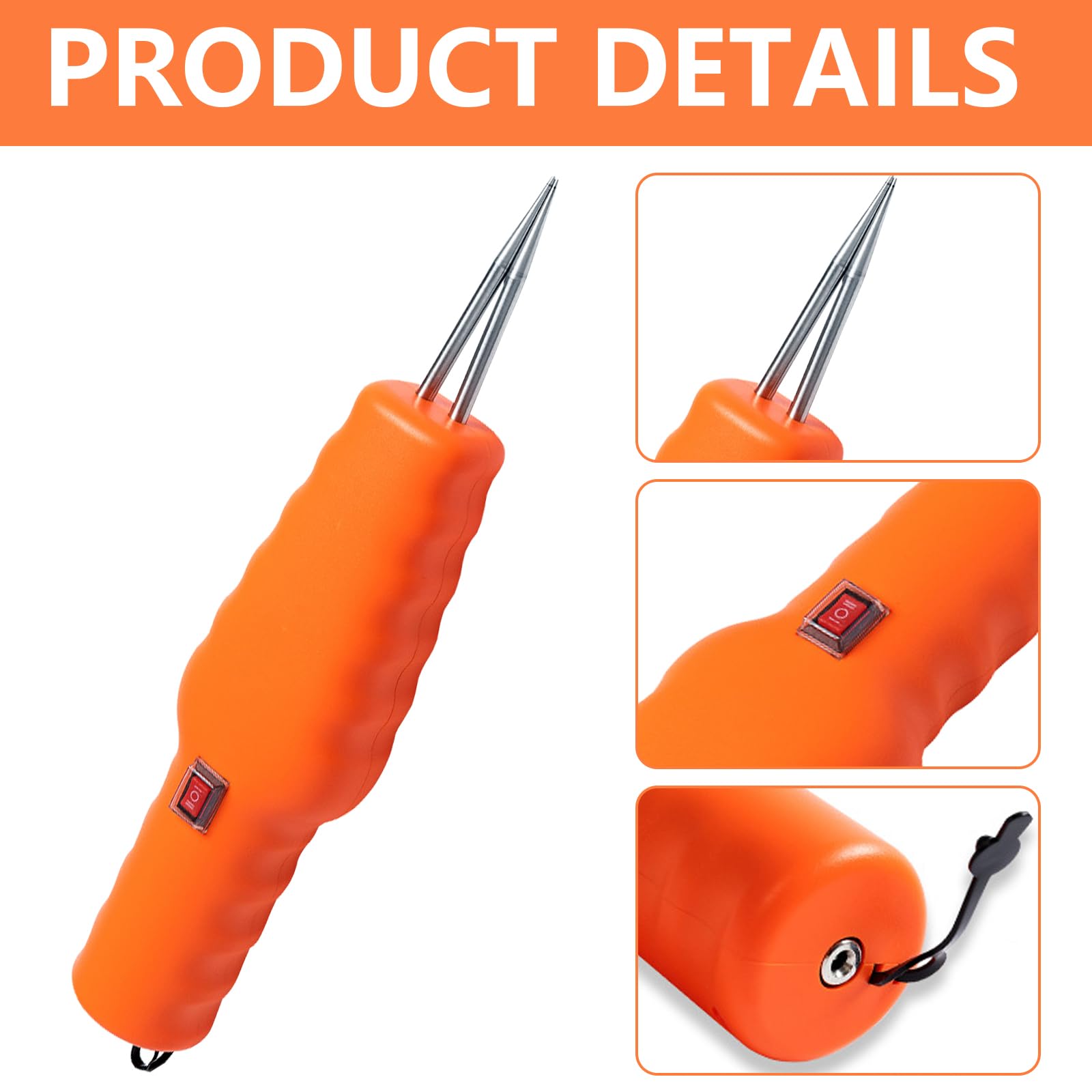 2 Pezzi Spiumatrice Elettrica Portatile per Pollame, Peli Corti per Polli, Anatre, Acciaio Inossidabile e Plastica, 240 Giri/min, 750 W, 0,4 kg