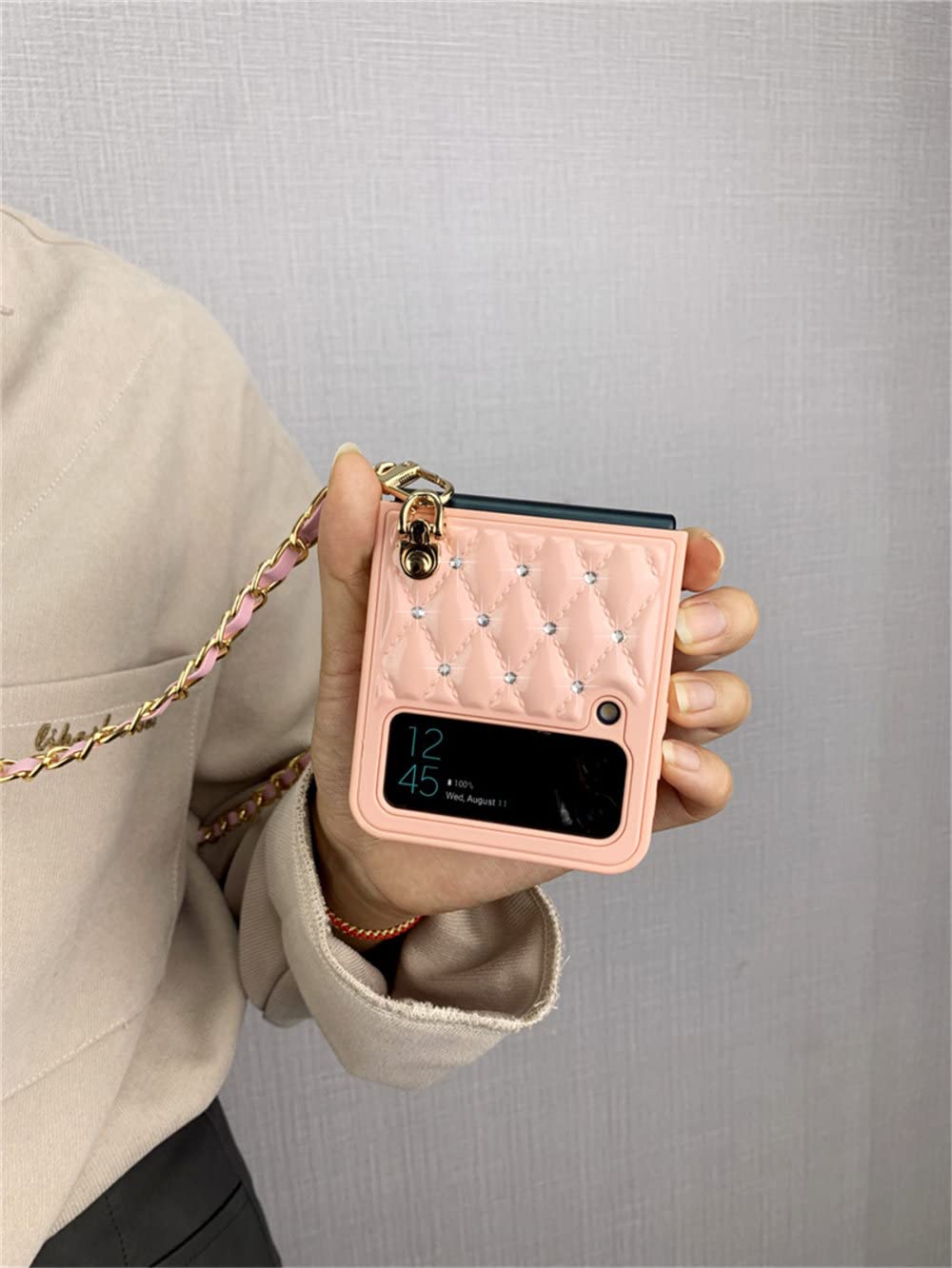 Korean Lanyard Necklace Iphone Case With Coin Purse YUMESS Luxury