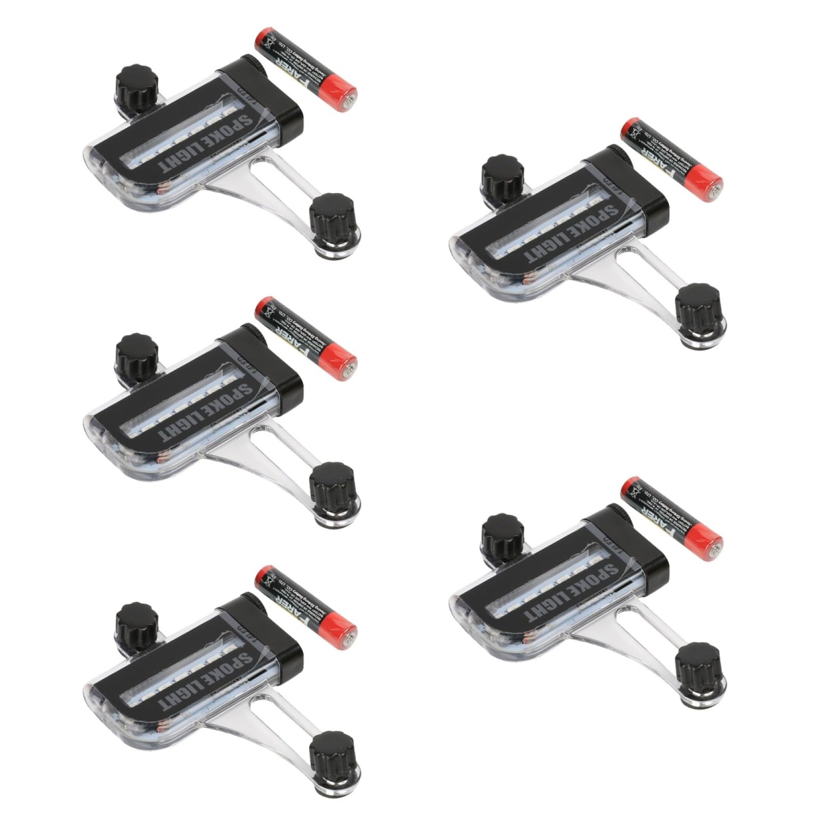 TOYANDONA Lumières Décoratives De Roues Moyeu Lumières De Roues De Vélo Lampe De Vélo Décorative Feux De Vélo à La Mode Lampes De Roue De Vélo Feux De Vélo Décoratifs Plastique