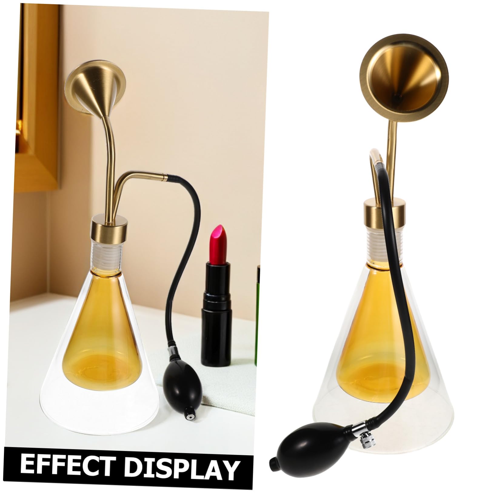 Doppelwandiger Glas Öldiffusor für Ätherische Öle, Reise und Spa