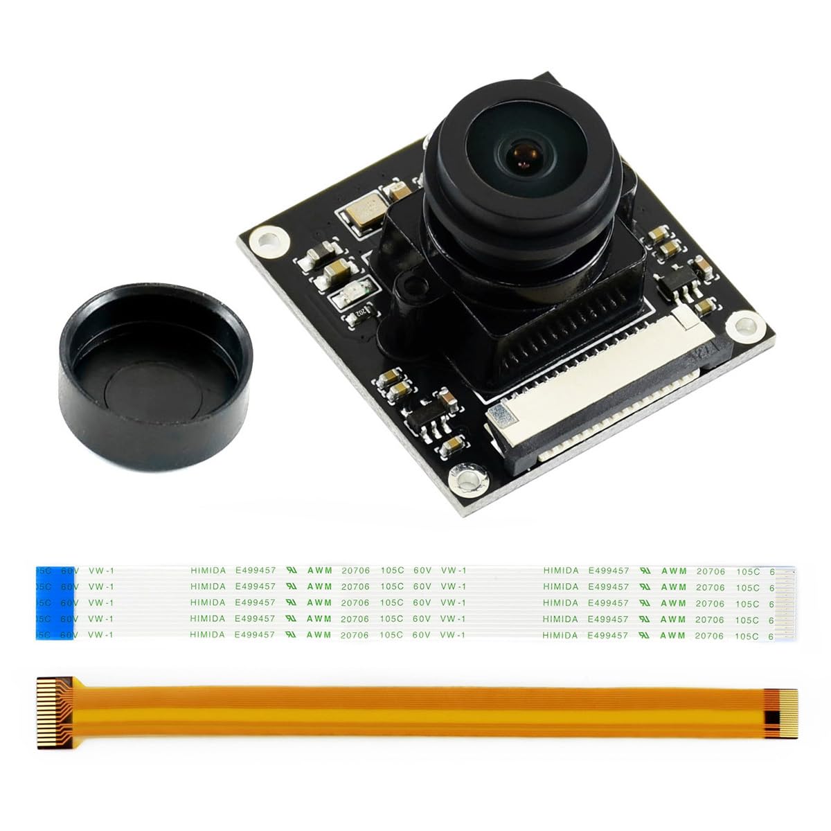 Waveshare IMX219-160 8MP IR-Cut Camera IR-Cut Infrared Night Vision 162° FOV Applicable for Jetson Nano/Compute Module — view 8