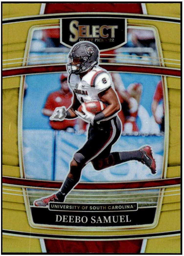 DEEBO SAMUEL 2022 Panini Select Draft /10 Gold Prizm #89 Concourse NM+-MT+ NFL Football