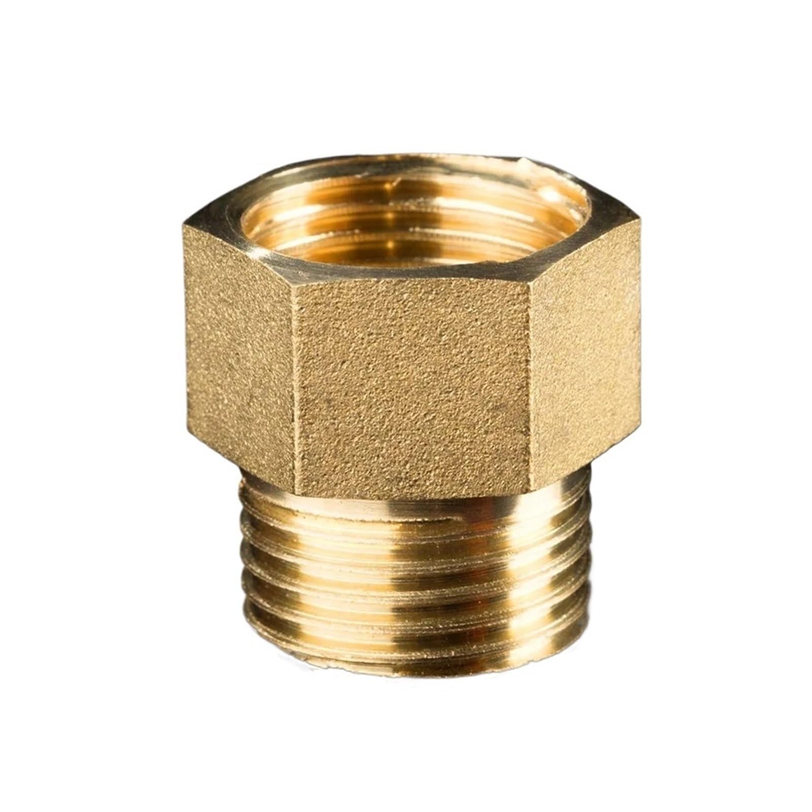 Raccordo in ottone F/M 1/8 "1/4" 3/8 "1/2" 3/4 "BSP Filettatura femmina-maschio Connettori for tubi in ottone Accoppiatore Adattatore Giunto filettato(G2-G1-1I2)