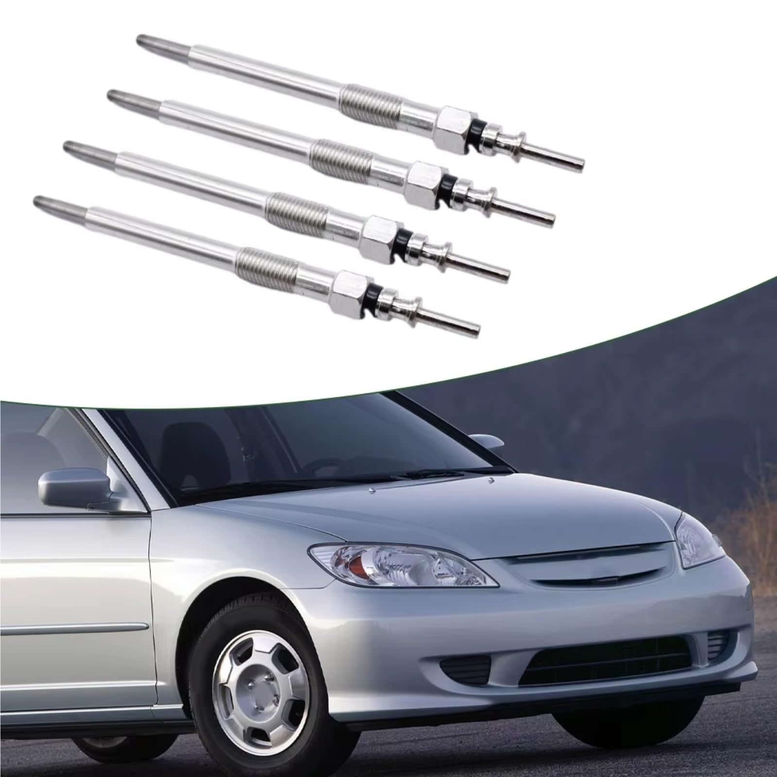 Set di candelette di preriscaldamento per Opel Corsa CD 2000-2014, Accessori Auto, candelette di preriscaldamento Diesel, sostituisce i Codici OE 0250202137 97210818 8972108182