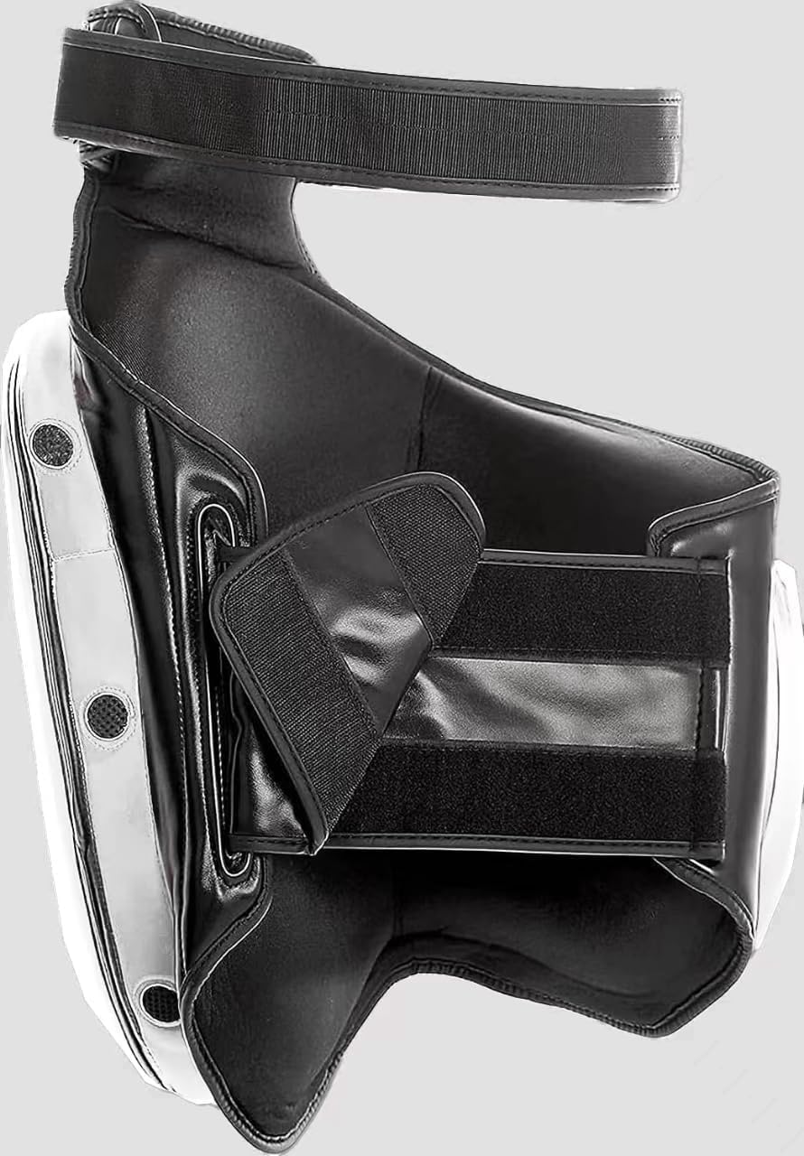 Cuscinetti per Cosce Muay Thai, Protezioni per Coscia per Sport Coscia Max Thick 10,2 Cm, Muay Thai Thigh Guards Kick Pads, Kicking Leg Pads per Muay Thai, UFC, Taekwondo, Heavy Hit Training