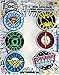 Application DC Comics Originals Justice League 6 Pat Ch Set Novelty, 2