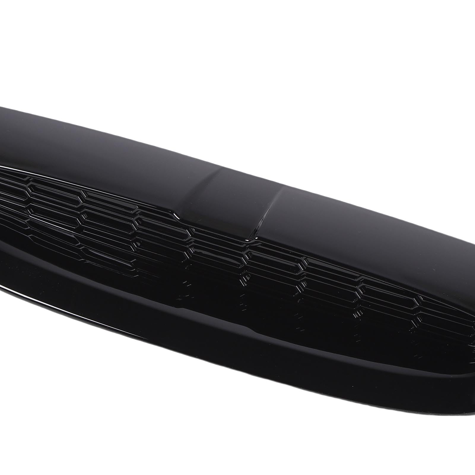 Aramox Osłona Wlotu Powietrza Maski, Błyszczący Czarny ABS, Listwa (BLACK)