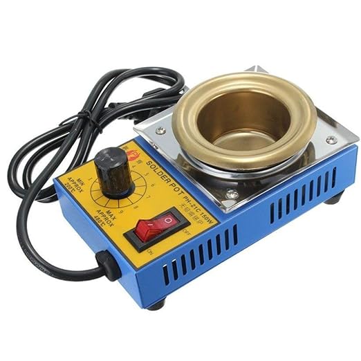 Dhapro 220V 150W Solder Pot Soldering Desoldering Bath Stainless Steel Plate 200580 Amazon.in