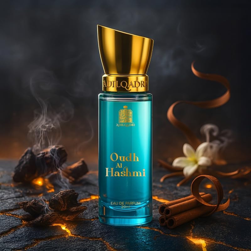 Adilqadri Oudh Al Hashmi Perfume for Men & Women | Sweet Arabic Oudh Fragrance | 20ml | Unisex Long Lasting Arabian Oudh Scent | Eau De Parfum