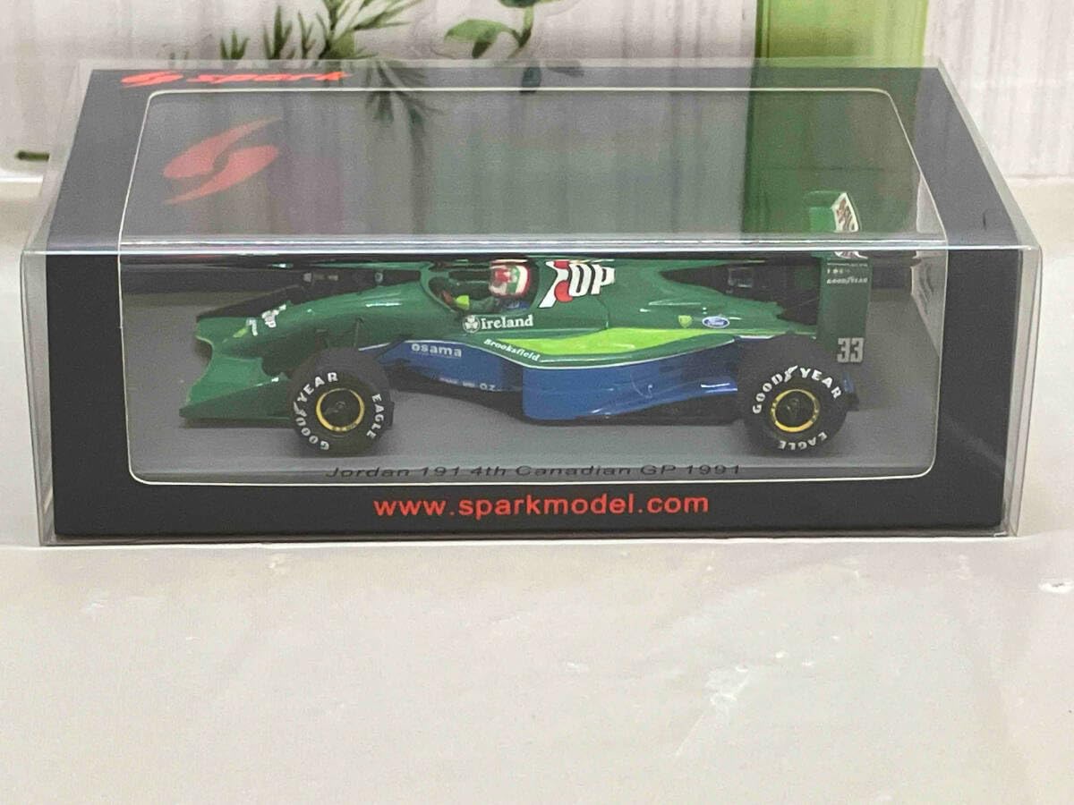 スパーク SPARK ジョーダン JORDAN 191 スパーク 1/43 ジョーダン 191 カナダGP 1991 4th A.de