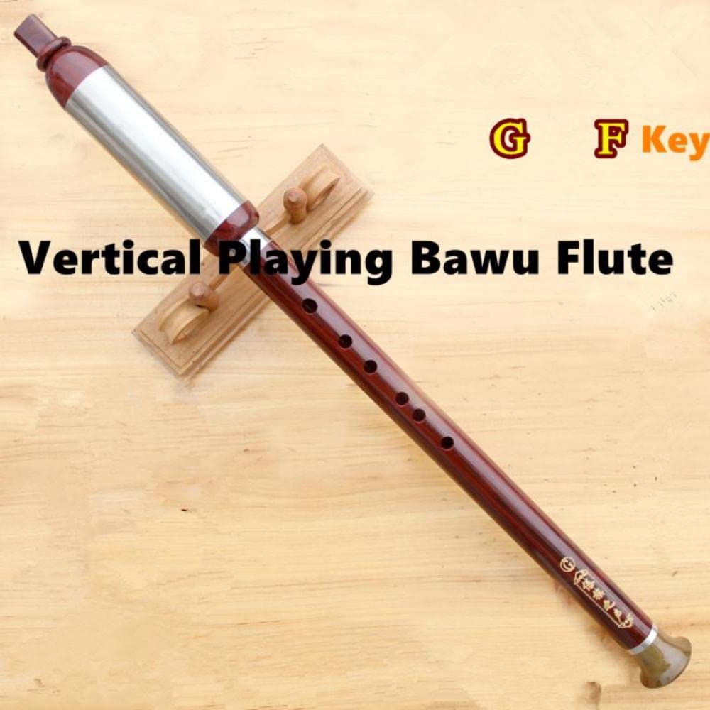 TsoLay Flauto principiante Imitare Palissandro Resina ABS Flauto Bawu Flauto Verticale Cinese Flauto principiante Strumento Musicale Folk Fatto a Mano flauti per Bambini Strumento Musicale