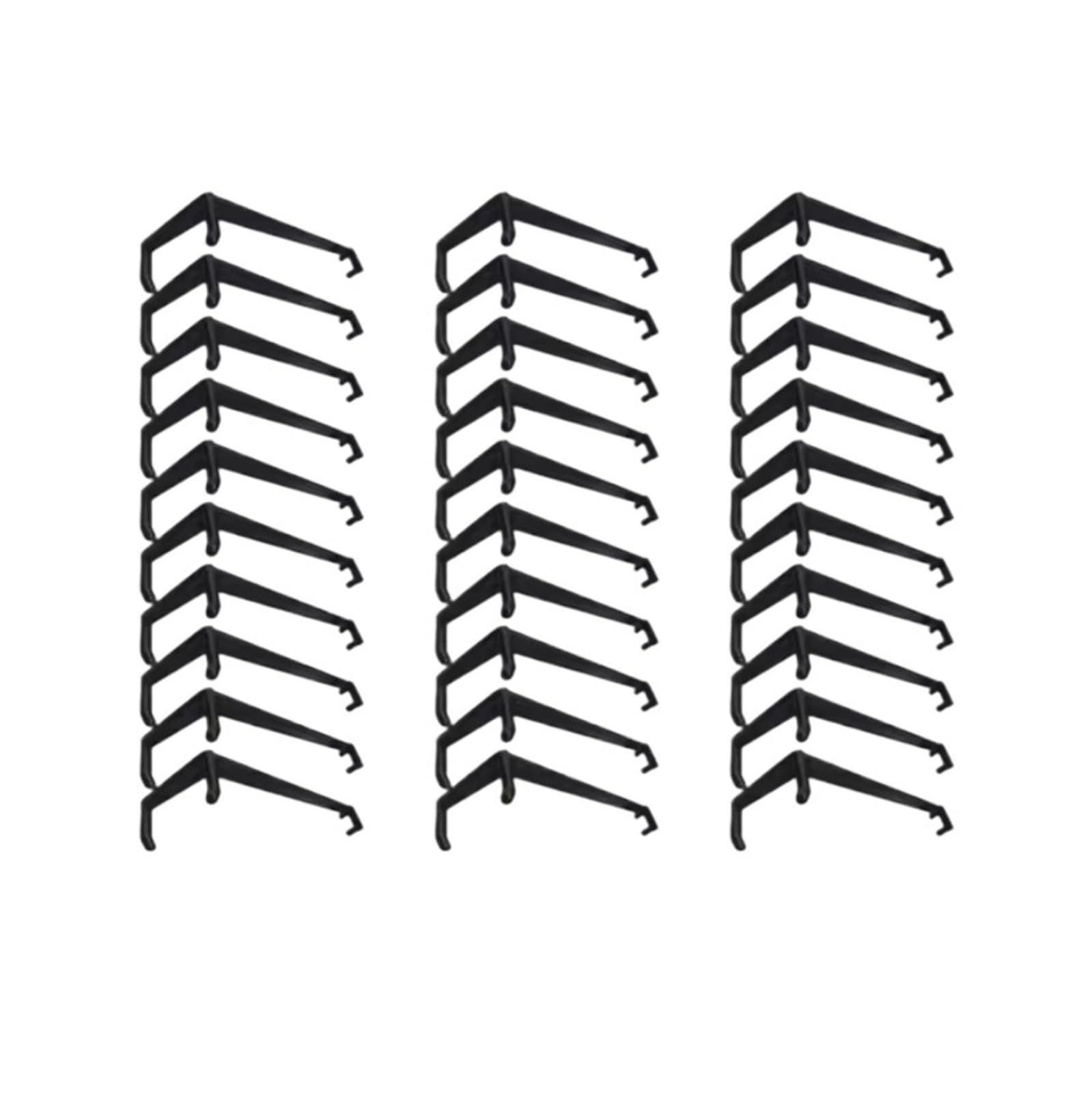 Tutores para Plantas 10-30 Uds Clips de árboles frutales Soporte de Plantas de Enredaderas moldeadores de torsión Extractor de Ramas Herramientas de jardín curvadas de estilismo Giratorio(30Pcs)