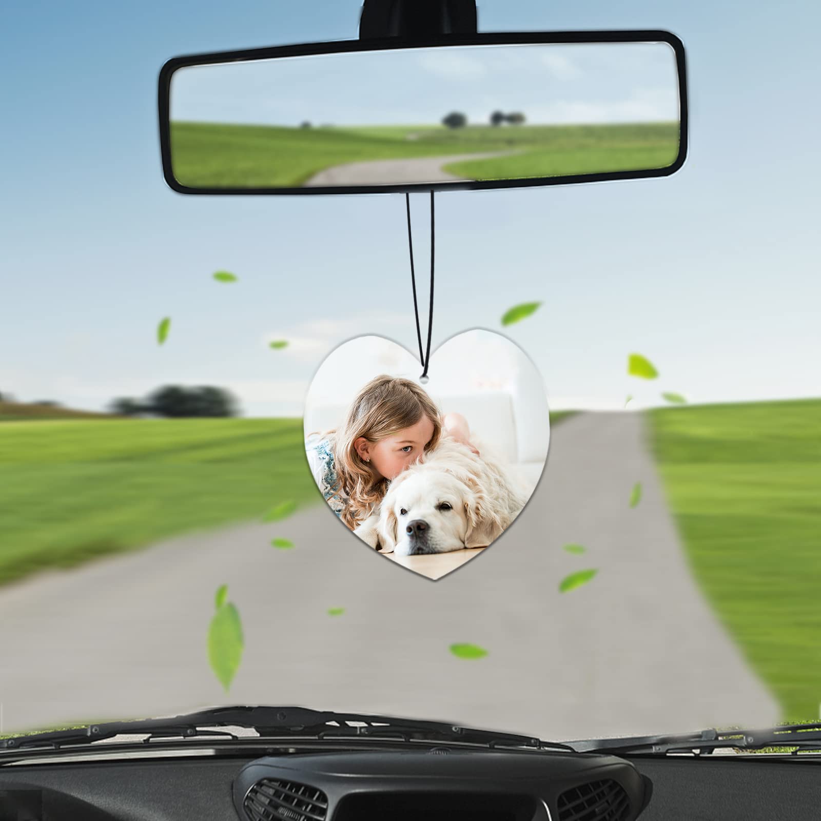 Custom Air Freshener for Car - Personalized Air Freshener for Car with Photo, Smell Air Fresheners with Picture for Hanging Ornaments (Unique Scented Gift)
