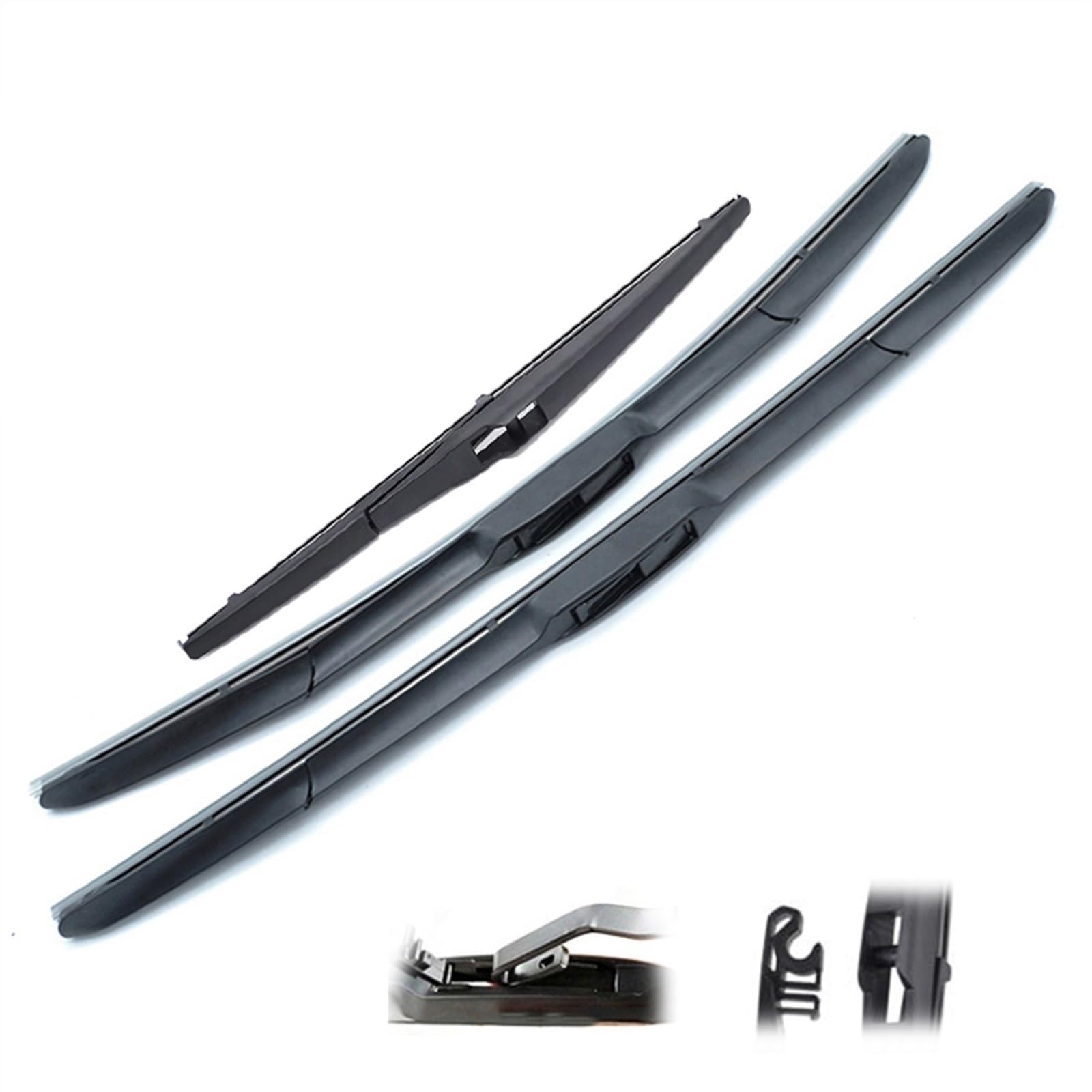 WITTSY Parti Tergicristalli Auto Parabrezza Spazzole Tergicristallo Auto Lunotto Anteriore Posteriore per Toyota per Highlander per Kluger XU40 XU50 2008-2015 2016 2017 2018 2019