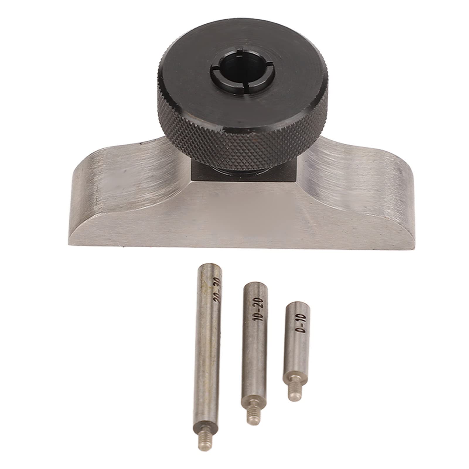 3 Pcs Depth Dial Indicator Base Depth Micrometer for Holder Display Depth Bracket Rods Depth Dial Attachment (63 * 17mm)