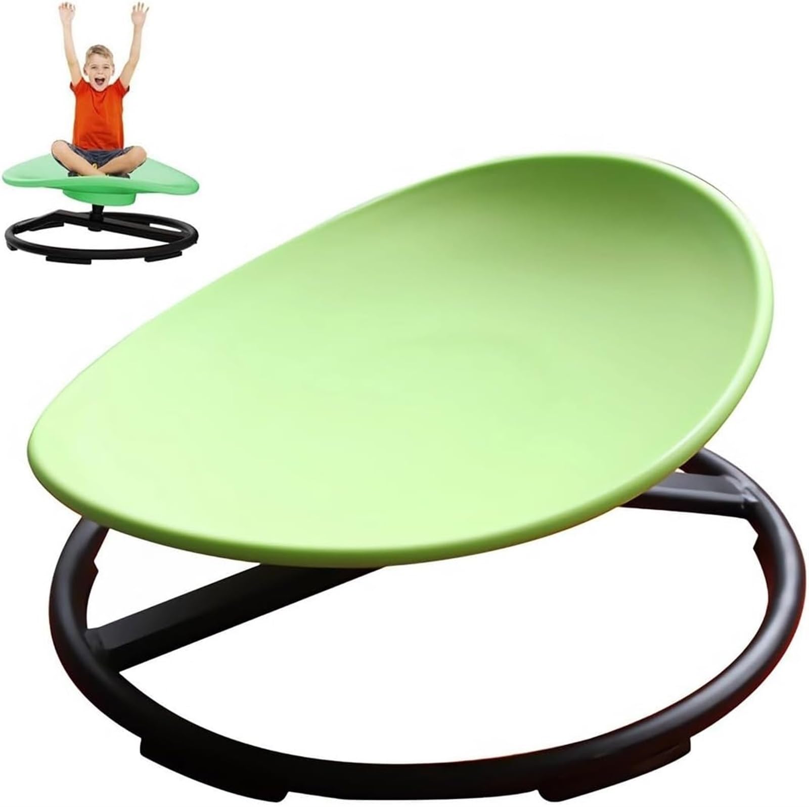 Sedia Girevole Sensoriale Per Bambini XINZI - Giocattolo Per Equilibrio E Coordinazione, Autismo, Blu