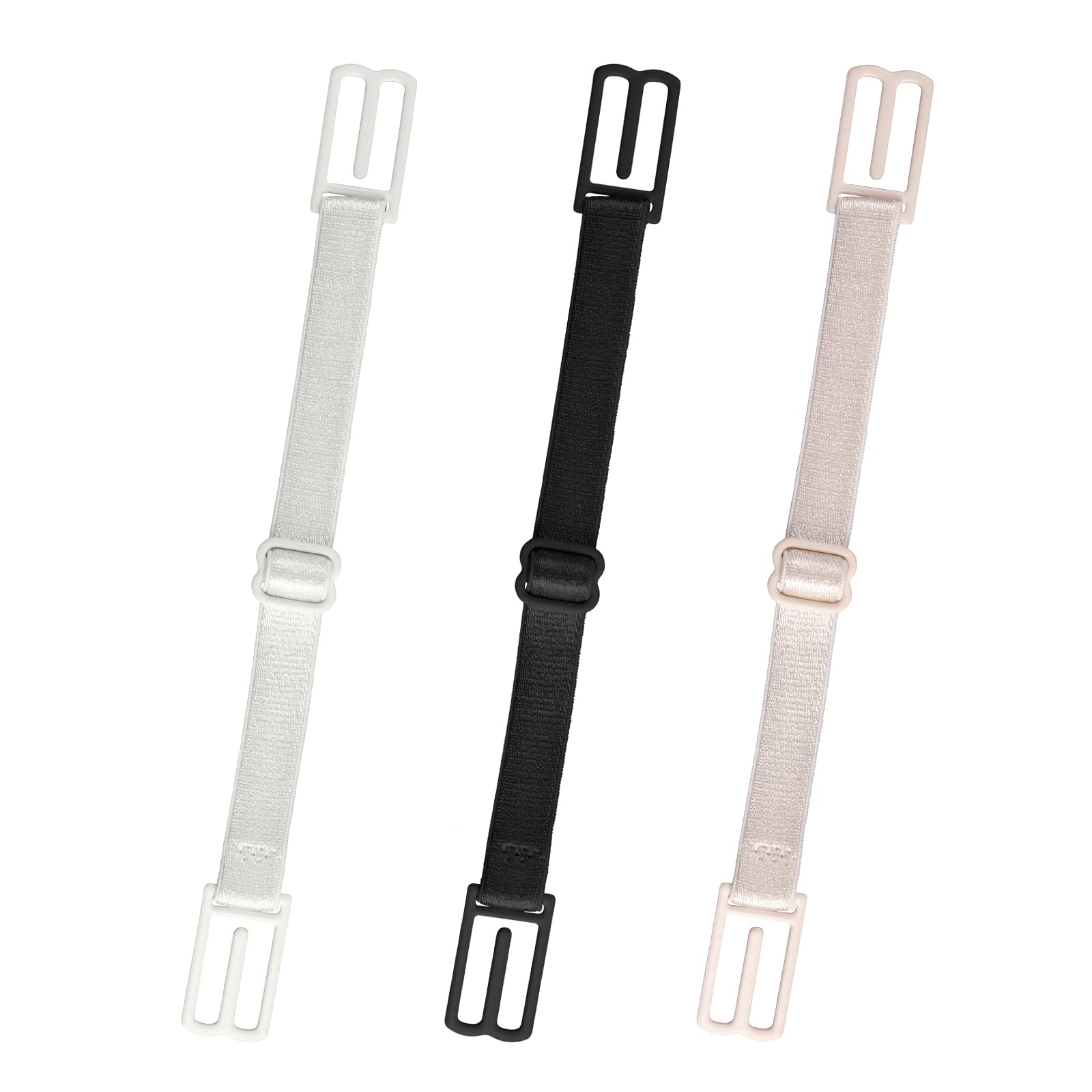 3Pcs Women's Bra Strap Clips Holder Stop Slipping Adjustable Bra Clips for Back Non-Slip Elastic Bra Strap Clips