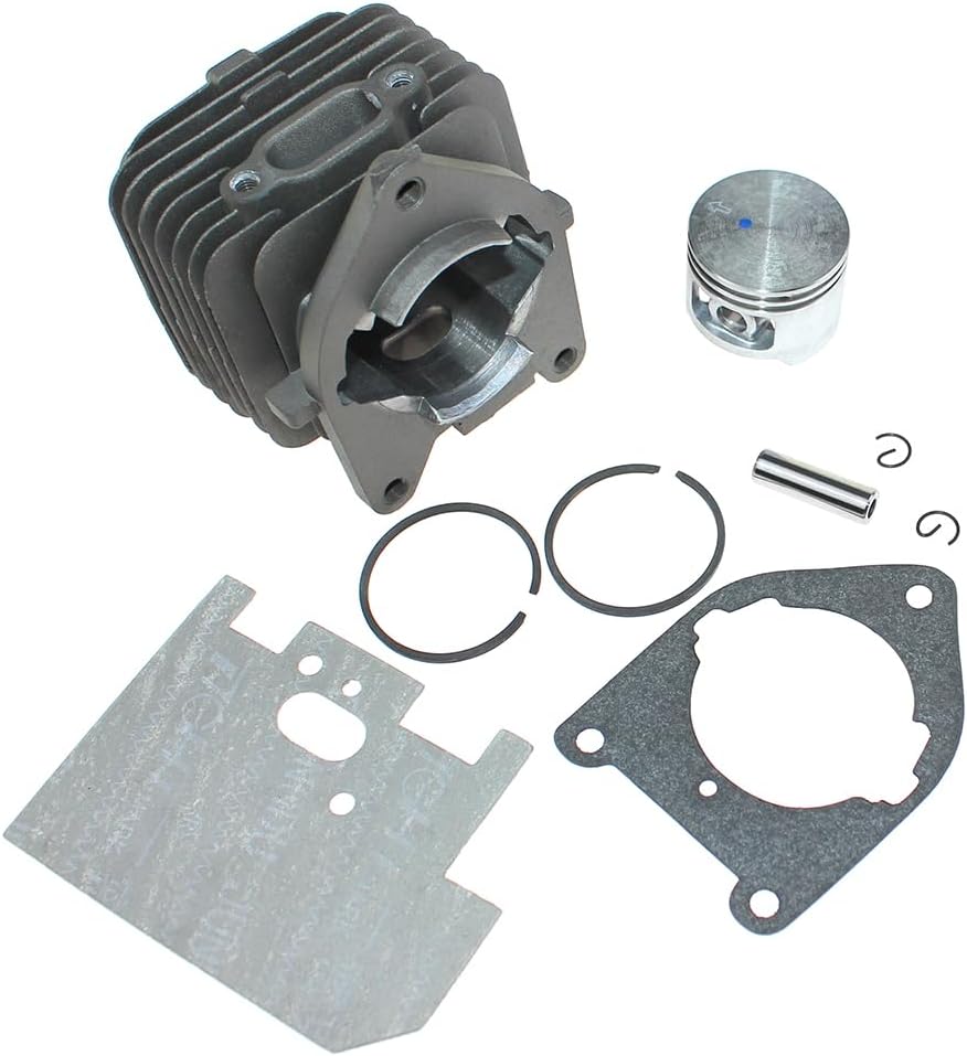 Cylinder Piston Kit for Homelite UT-26027 UT-08544 UT-08947 UT-08546 Ryobi RY52014 TP30 RY52502 RY52504 RY52903 RY52905 RY29550 RY09600 RY09605 RY09800 RY30963 RY30542
