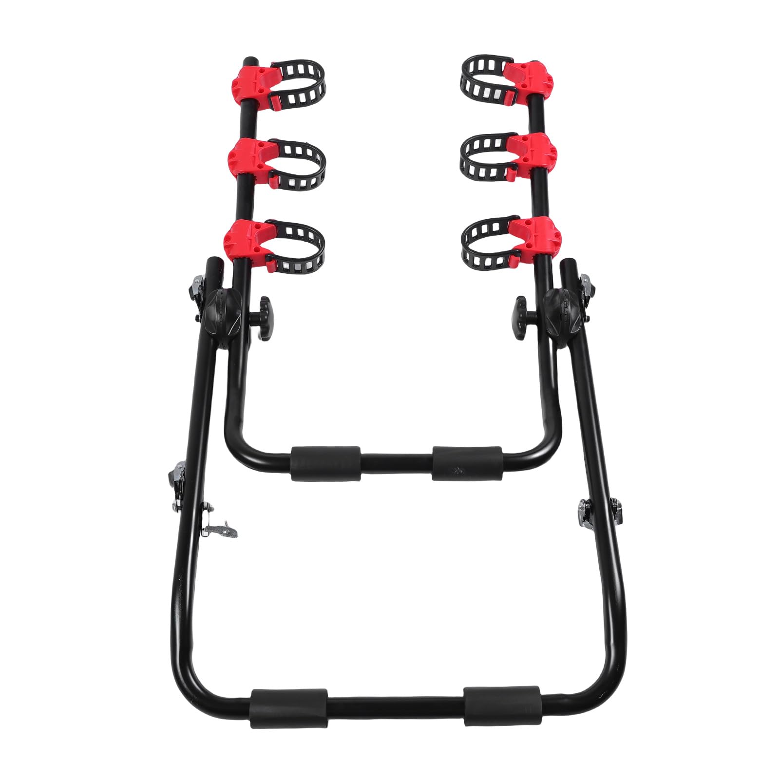 Generic Portabici per Auto, Portabici Posteriore per Veicolo con Fibbie in Gomma Morbida, Cinghie Regolabili, per Auto, Ideale per Mountain Bike, Berlina e SUV