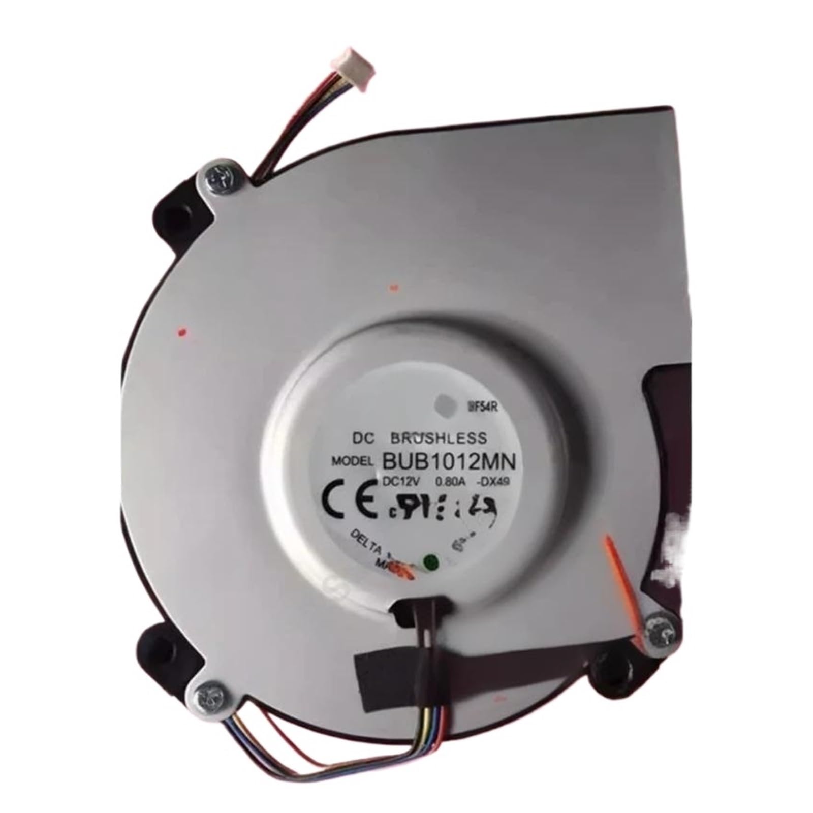 BRODEFUP BUB1012MN DC12V 0.80A 4-Wire Turbo Cooling Fan 1pcs