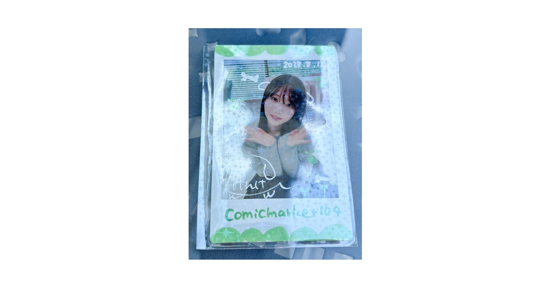 コスプレイヤー　直筆サイン入りチェキ　コミケ　コスプレ Amazon.co.jp: コミケ c104 会場限定 けんけん けんけんぱ