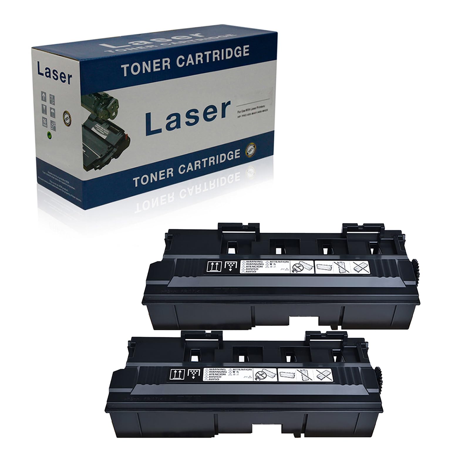 Kompatibler Resttonerbehälter Als Ersatz Für Lexmark CS921 54G0W00 Zur Verwendung Mit Lexmark CS921DE CS923DE CX923DE CX921DE CX922DE CX924DTE Drucker, (Schwarz – 90000 Seiten),2 Pack