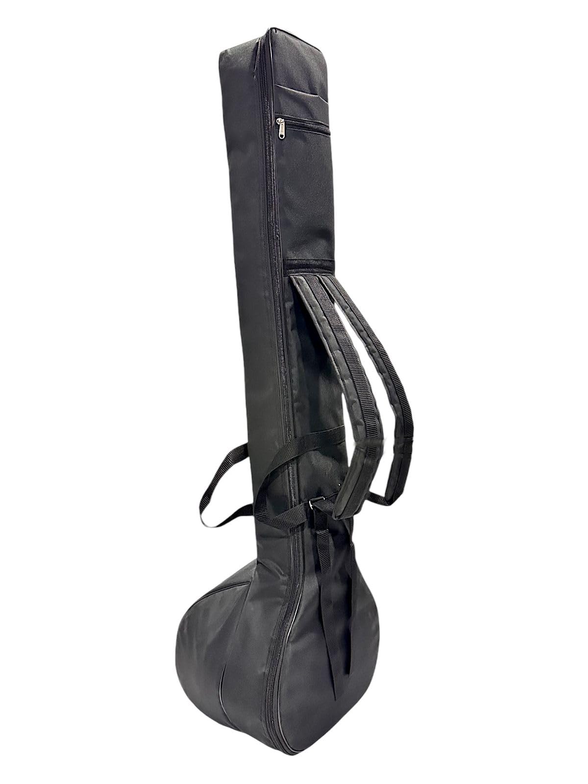 generic MIRAJ Musical Sitar gig Bag with Thick Padded Shoulder Straps for Easy Carry, Travel, Polyester rexine Cover for Storage and Protection, Soft Interior Padding with Velvet Cushioning.-picture-20