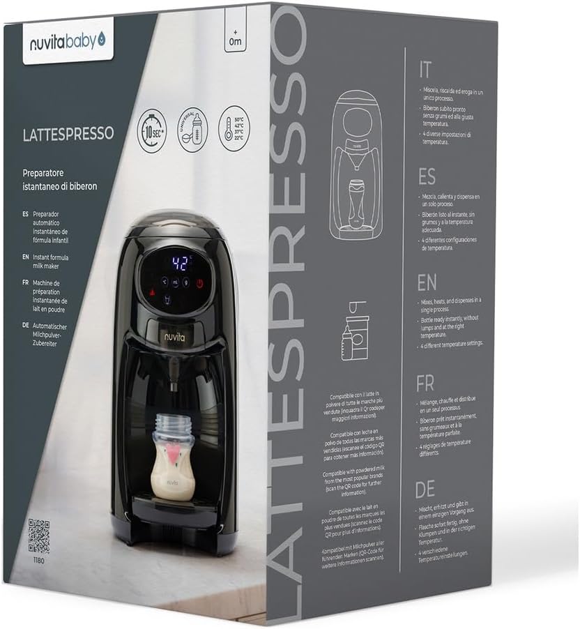 Nuvita 1180 Lattespresso in its packaging