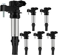 Vista 64 de SCITOO Paquete de bobinas de encendido para Porsche Panamera 4.8L 2010-2016 para Porsche Panamera 3.6L 2011-2016 para Porsche Cayenne 4.8L 2008-2018