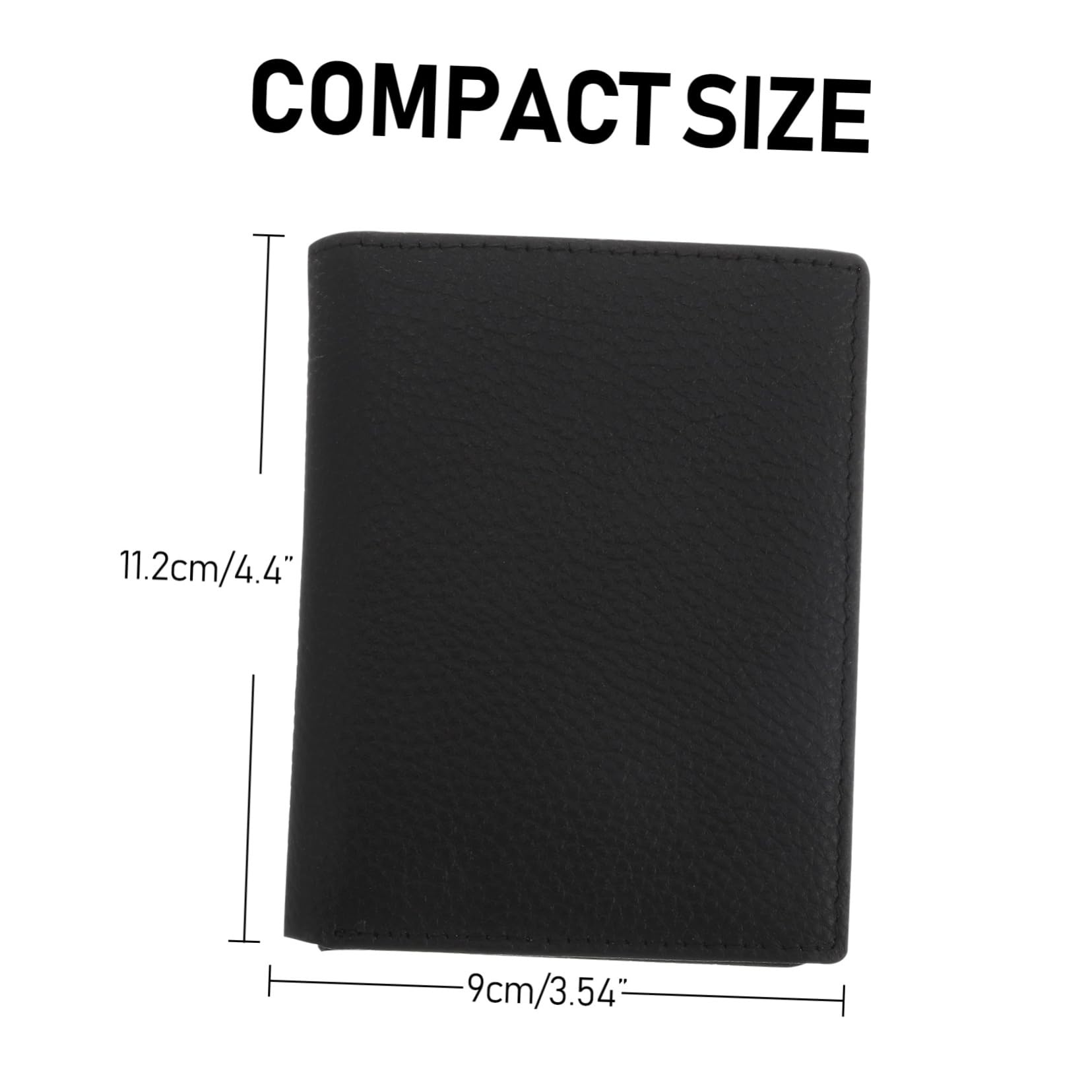 SHOWERORO Leather Cards Holder Id Cards Holder Driver's License Credit Purse Organizer