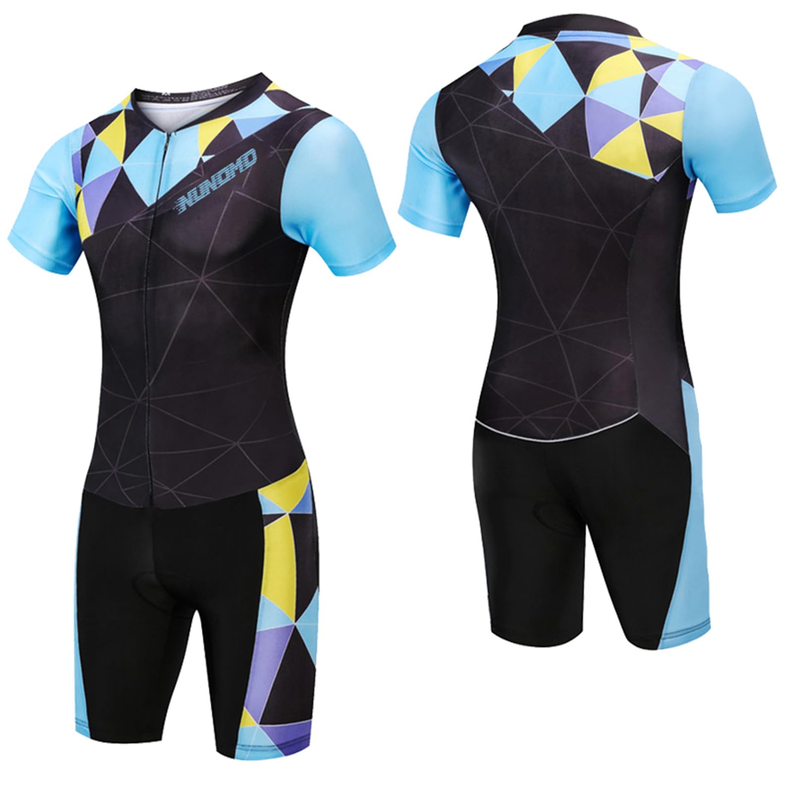 Damskie stroje triathlonowe, oddychające, jednoczęściowe stroje kąpielowe z krótkim rękawem, do jazdy na rowerze, biegania, surfingu, pływania, damski strój rowerowy, wyściełany żelowo