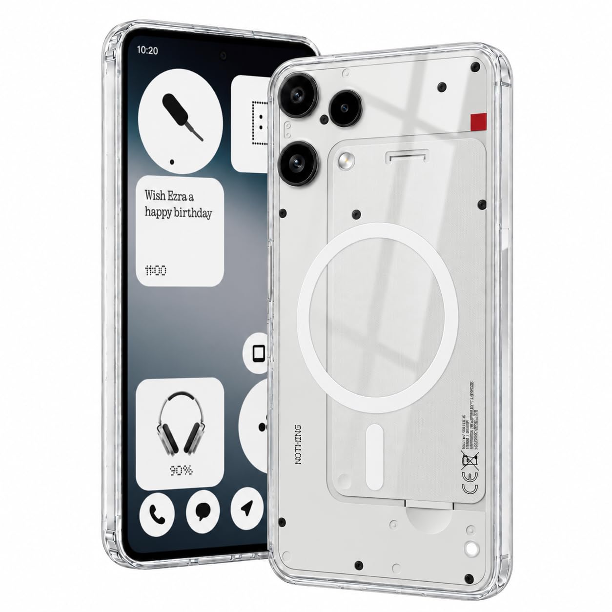 DIZORO Crystal Clear Compatible with S24 Case with Anti-Yellow Anti-Scratch Shockproof Transparent Cover — Amazon image 15