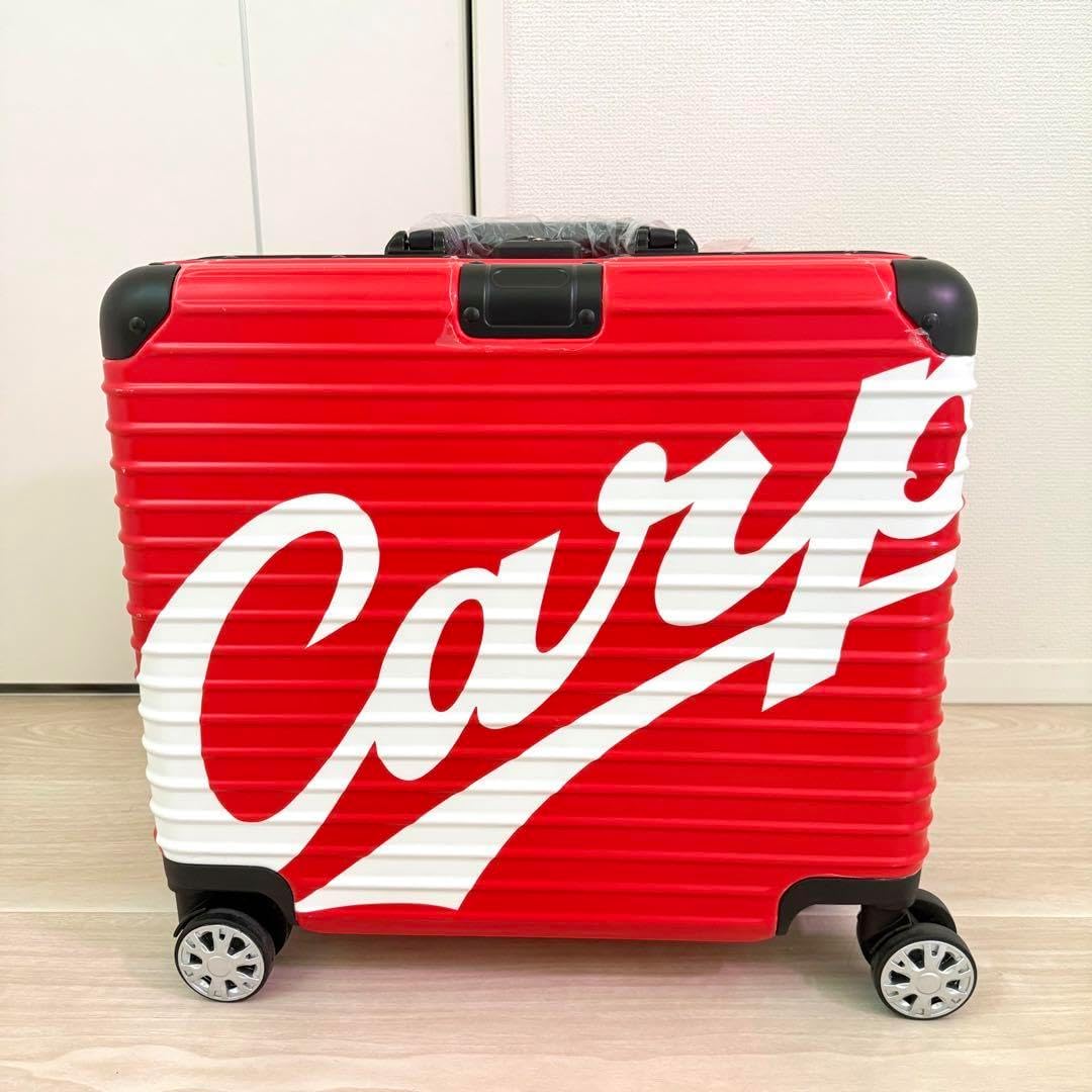 【未使用・激レア】広島カープ 500個限定 ビッグロゴキャリーケース 未使用・激レア】 広島カープ 500個限定 ビッグロゴキャリーケース