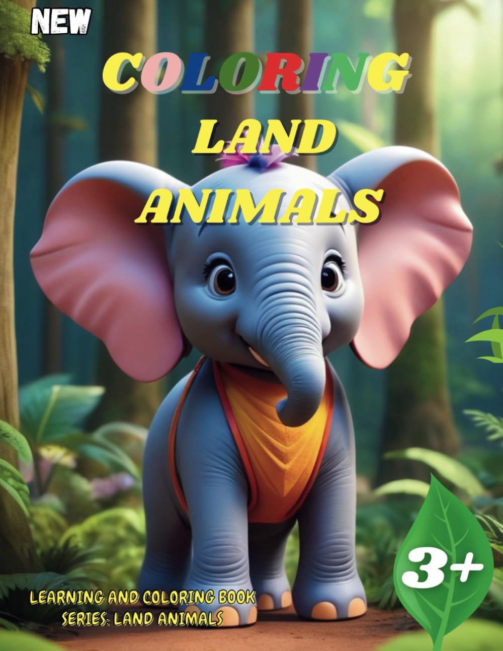 Coloring Land Animals: Coloring land animals