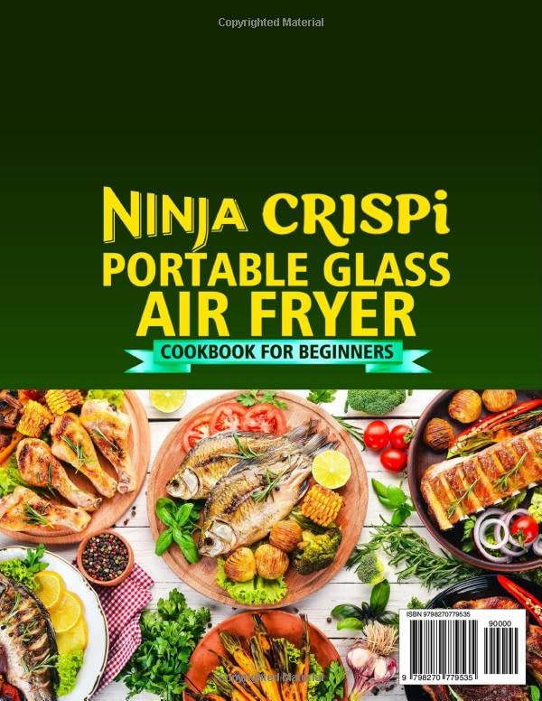 Miniatura 2 de Ninja Crispi Portable Glass Air Fryer Cookbook for Beginners Simple and Delicious Ninja CRISPi Air Fryer Recipes for Everyday Cooking Perfect for