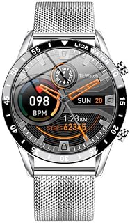 SPeesy Smart Watch with Call Function,1.3" Large Touch Screen Smart Watches for Men Women,Smartwatch with IP68 Waterproof,Smart Watch with Heart Rate/Blood Oxygen/Sleep Monitor for Android,Silver