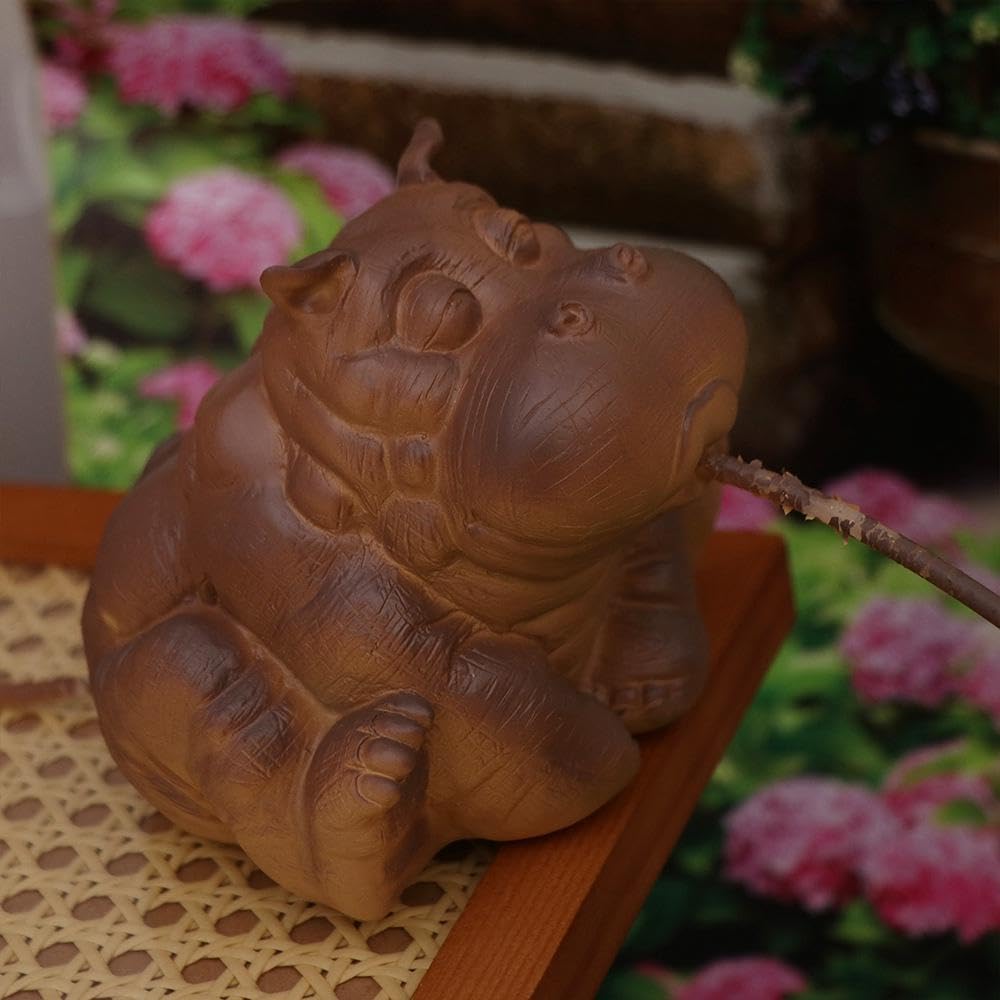 Statue d'hippopotame pour bassin et jardin aquatique