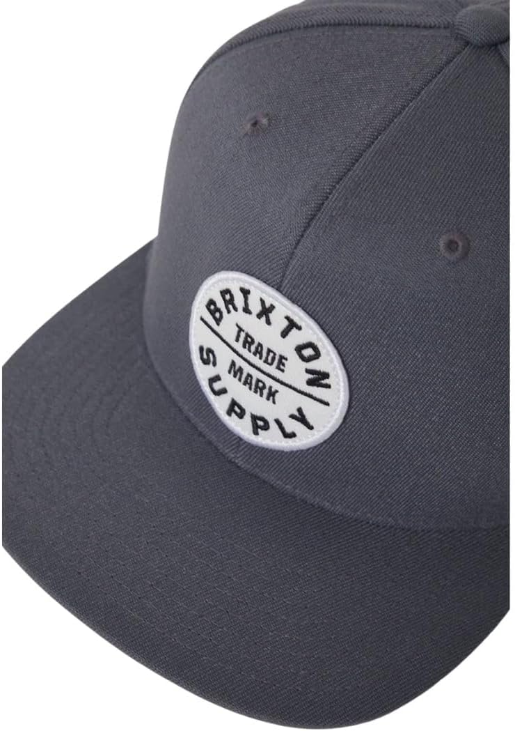 Brixton Men's Oath III Medium Profile Adjustable Snapback Hat