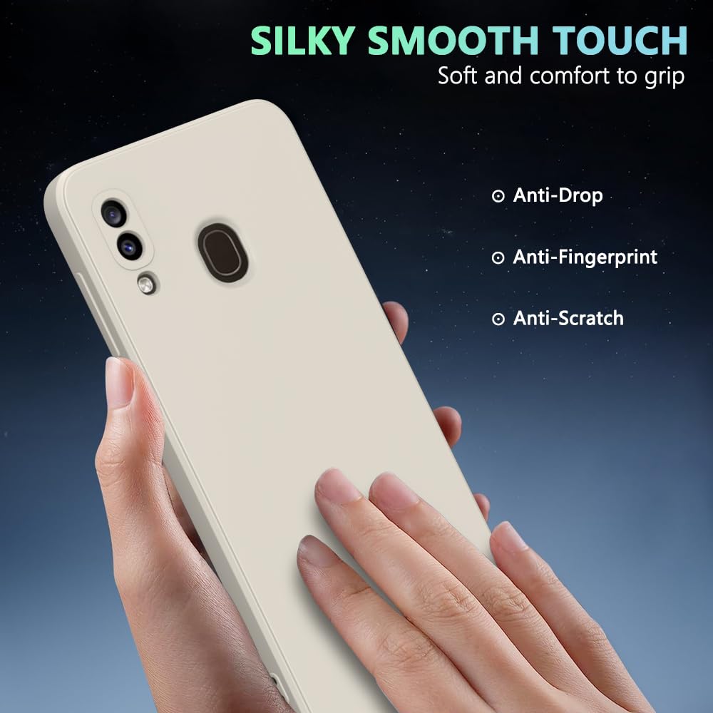Amazon.com: WOGROO for Samsung Galaxy A20 Case White, A30 Case