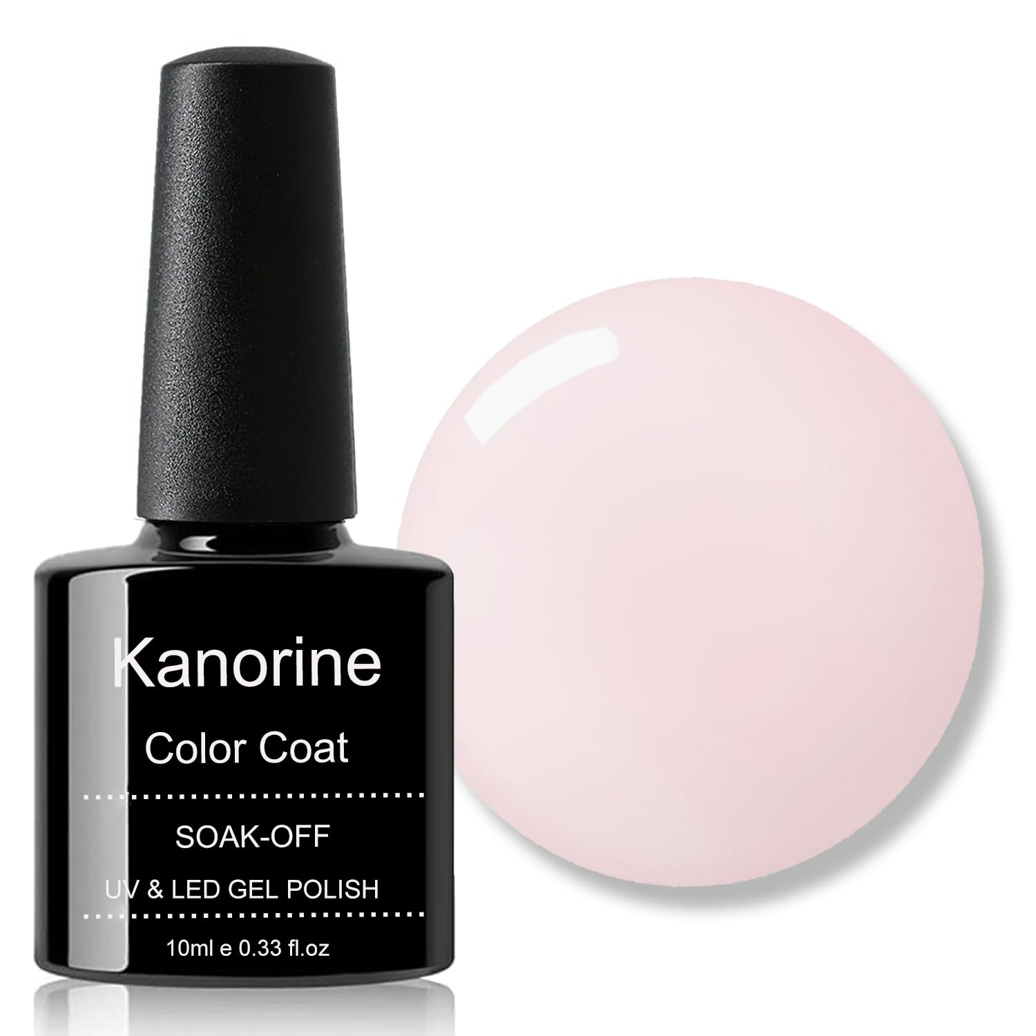 Gel Polish Soak-Off UV/LED Gel Nail Polish Cream PINK Color Coat Gel Nail Varnish Nail Art TYPE nude pink gel polish 10ml