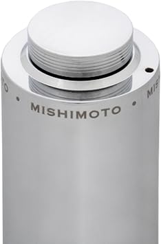 Mishimoto MMRT-CA Aluminum Coolant Reservoir Reservoir Tank Fits Silver