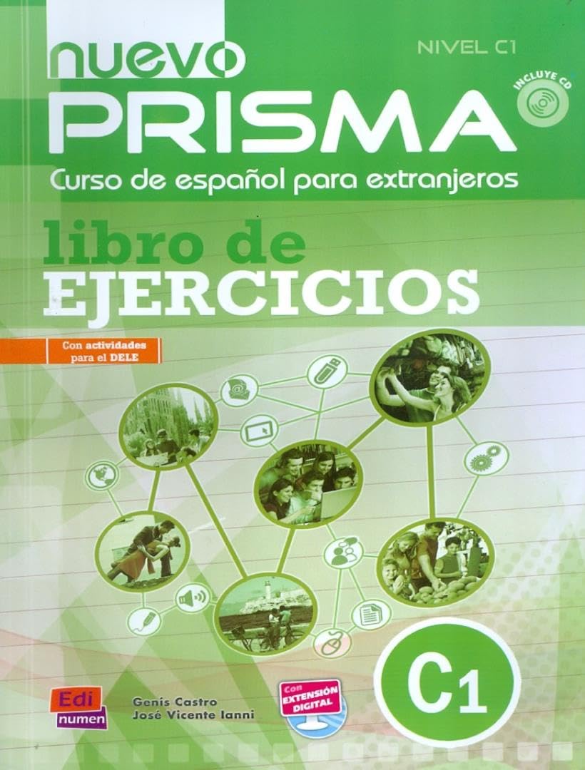 Nuevo Prisma C1 Workbook Plus Eleteca and Audio CD