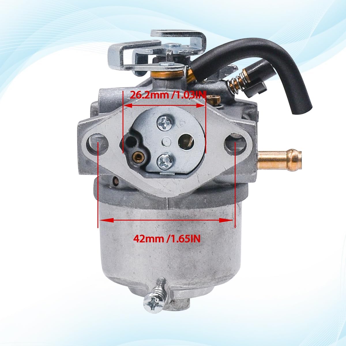 AM122614 Carburetor Fits for John Deere LX178 Carb 32045 32226 32410 32361 Carb with Fuel Pump AM132715