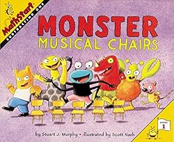 monster musical chairs - subtraction book for kids monster musical chairs - subtraction book for kids