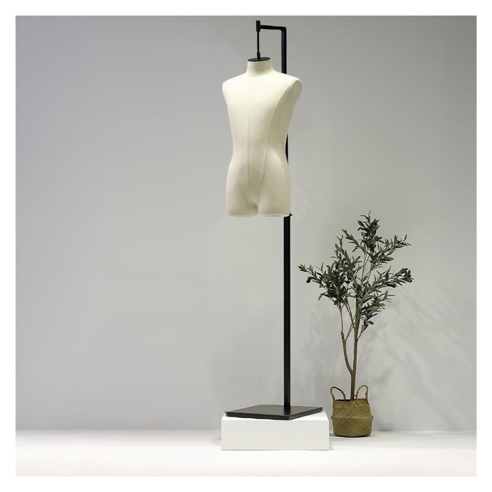 Maniquí de sastre ajustable hombre talla A para costura y diseño de moda