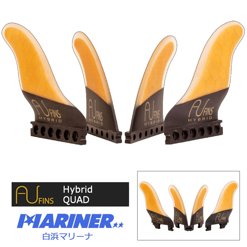 AU fins フィン クアッド Amazon | AU FINS エーユーフィン AU Hybrid QUAD LARGE サイズL