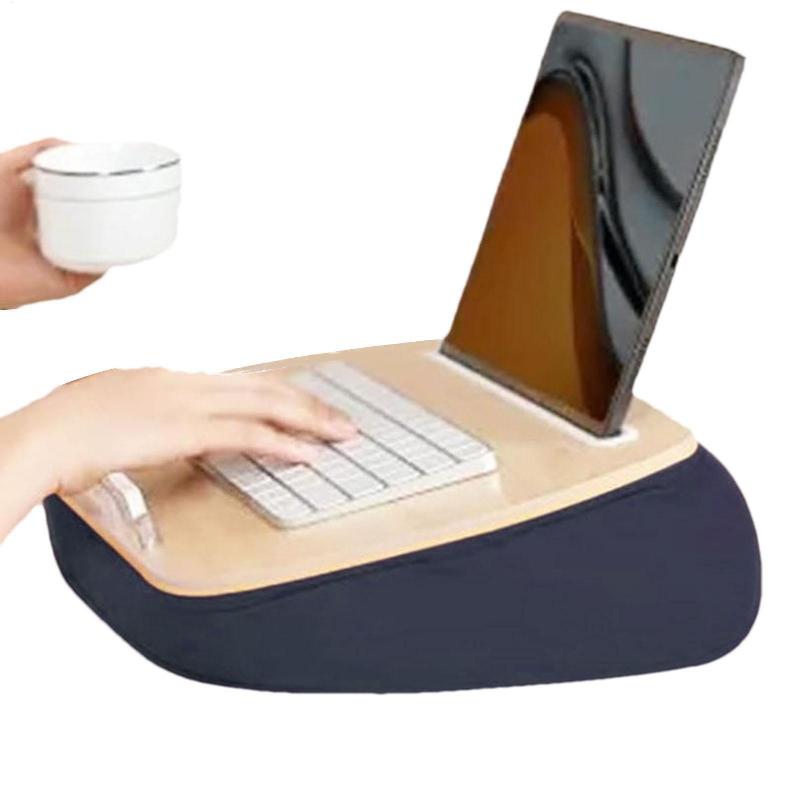 Almohada Soporte Libros Ángulo Visión Ajustable Minimiza La Tensión En El | Cojín Soporte para Leer Relleno de Bolitas de Espuma, para Lectores, Portátil, Cama, Sofá, Tablet, E-Reader, Móvi